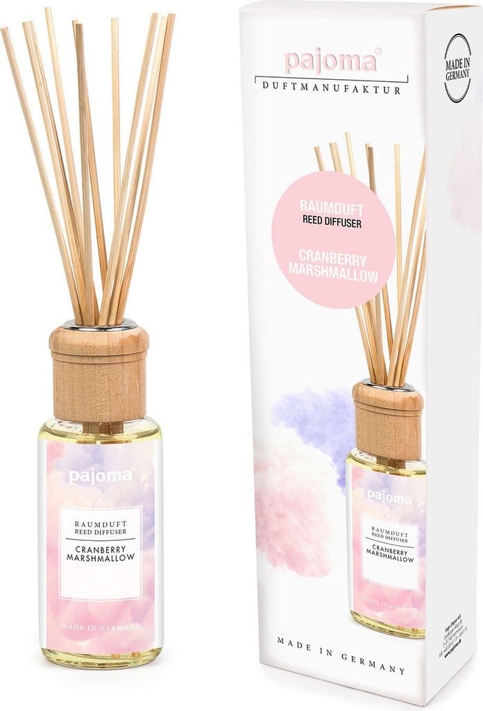 pajoma Raumduft 100 ml inkl. Duftstäbchen, Cranberry Marshmallow