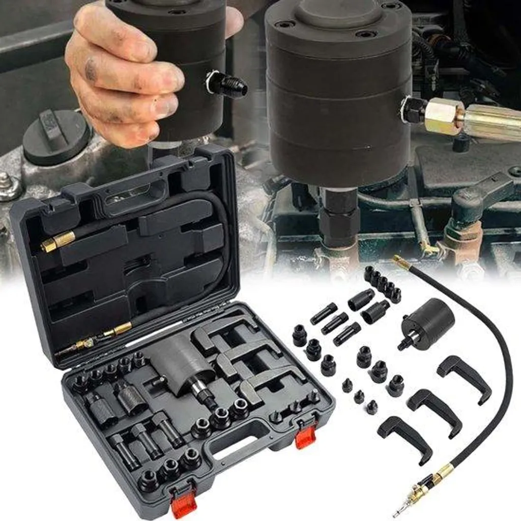 Extracteur injecteur pneumatique 24 pcs haute performance acier trempé