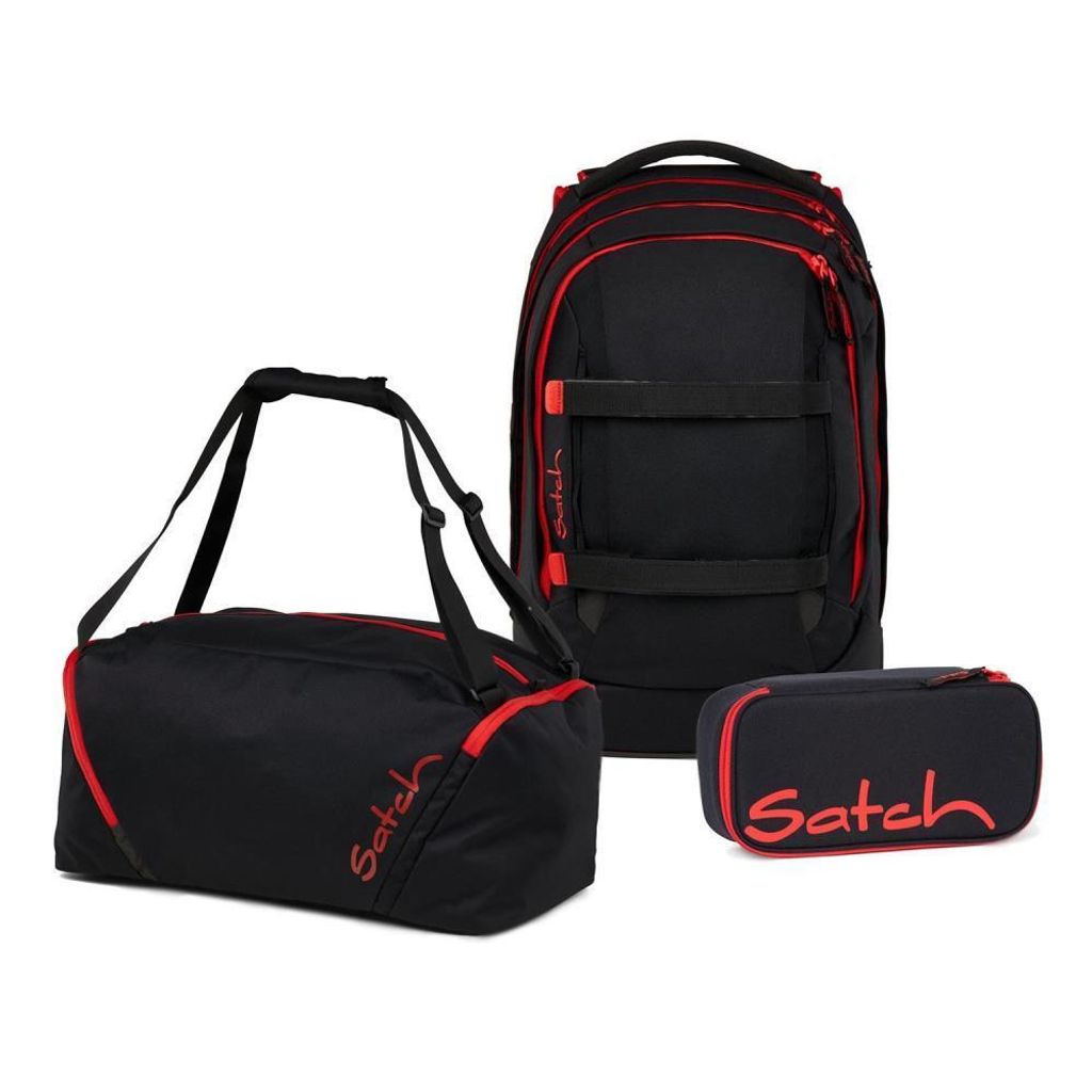 Satch Pack Fire Phantom Schulrucksack Set 3tlg. Produktbild 
