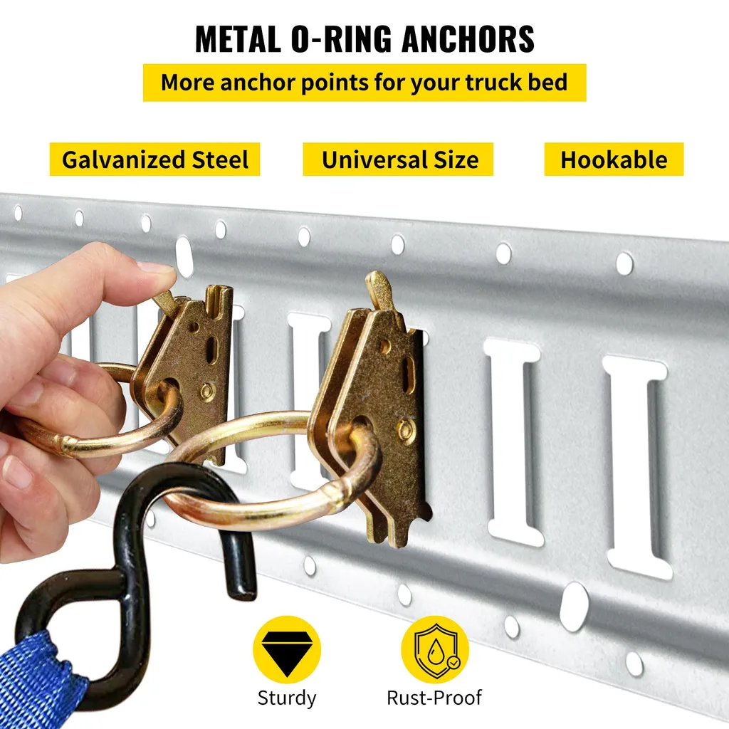 Kit d'arrimage E-Track pour aménagement de fourgon utilitaire de 5ft - 5