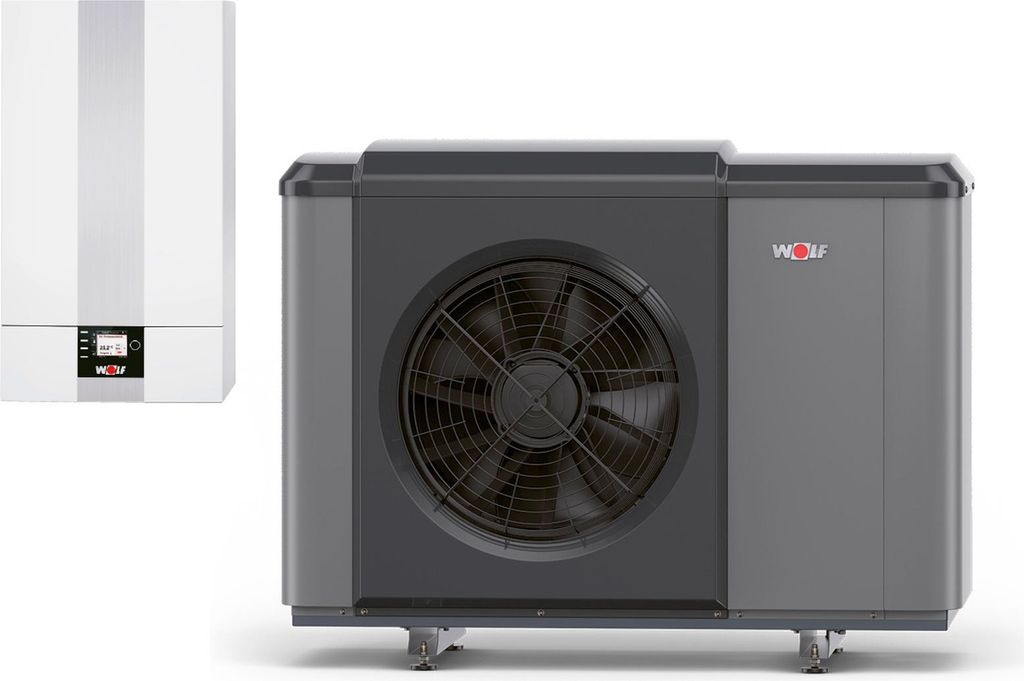 WOLF Wärmepumpe CHA-Monoblock 07/400V mit E-Heizelement Immagine del prodotto 