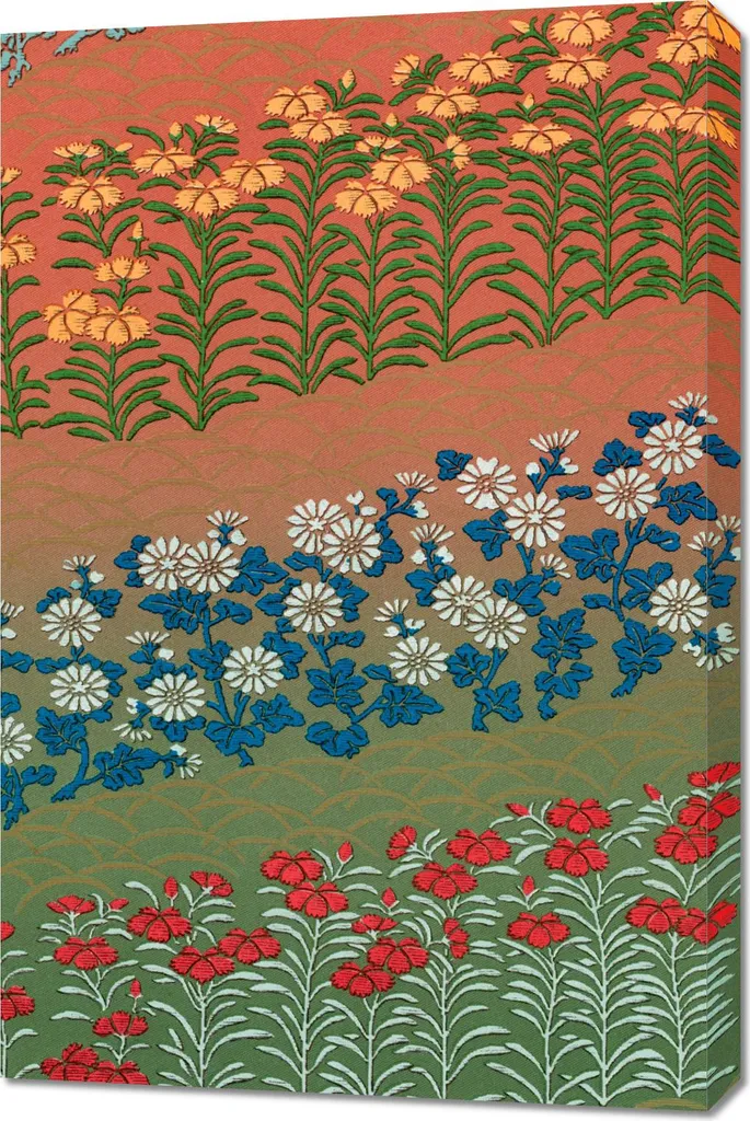 Décoration Murale Toile 60 x 90 cm Style Japonais Audsley pour Salon
