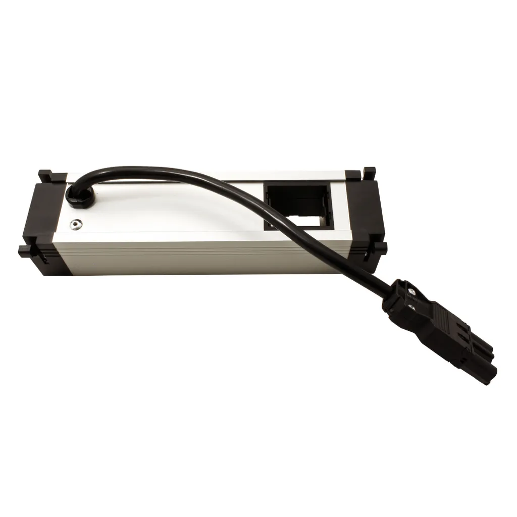 Bachmann POWER FRAME Solution multiprise encastrée 2 prises 230V noir - 3