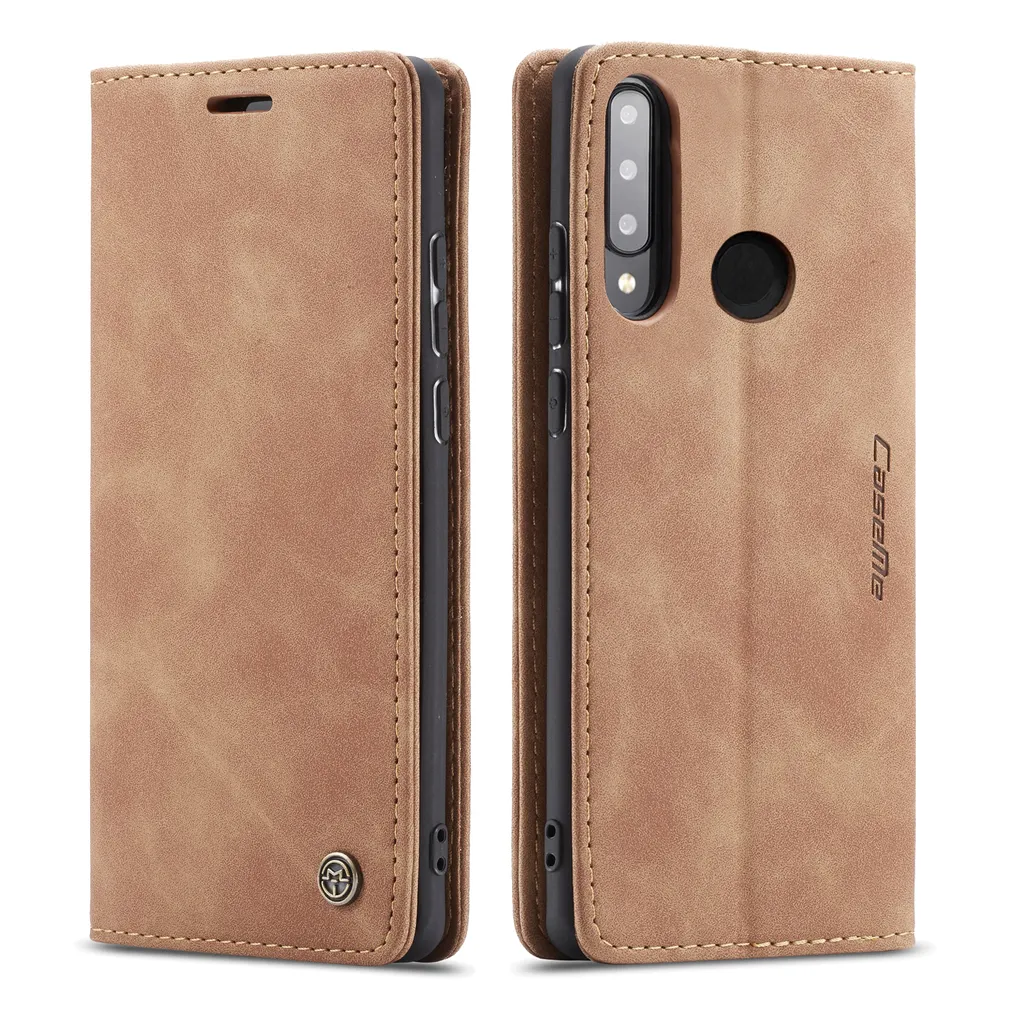Custodia Portafoglio Per Huawei P30 Lite - Pelle PU Con Albero In Rilievo Chiusura Magnetica Slot Carte 1062654