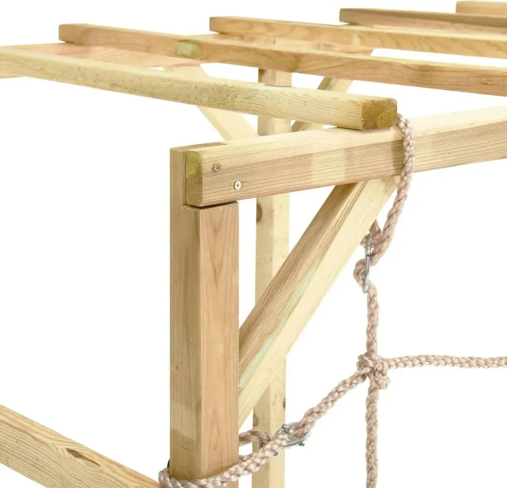 Structure à grimper de jardin pour stimuler l'agilité des enfants - 4
