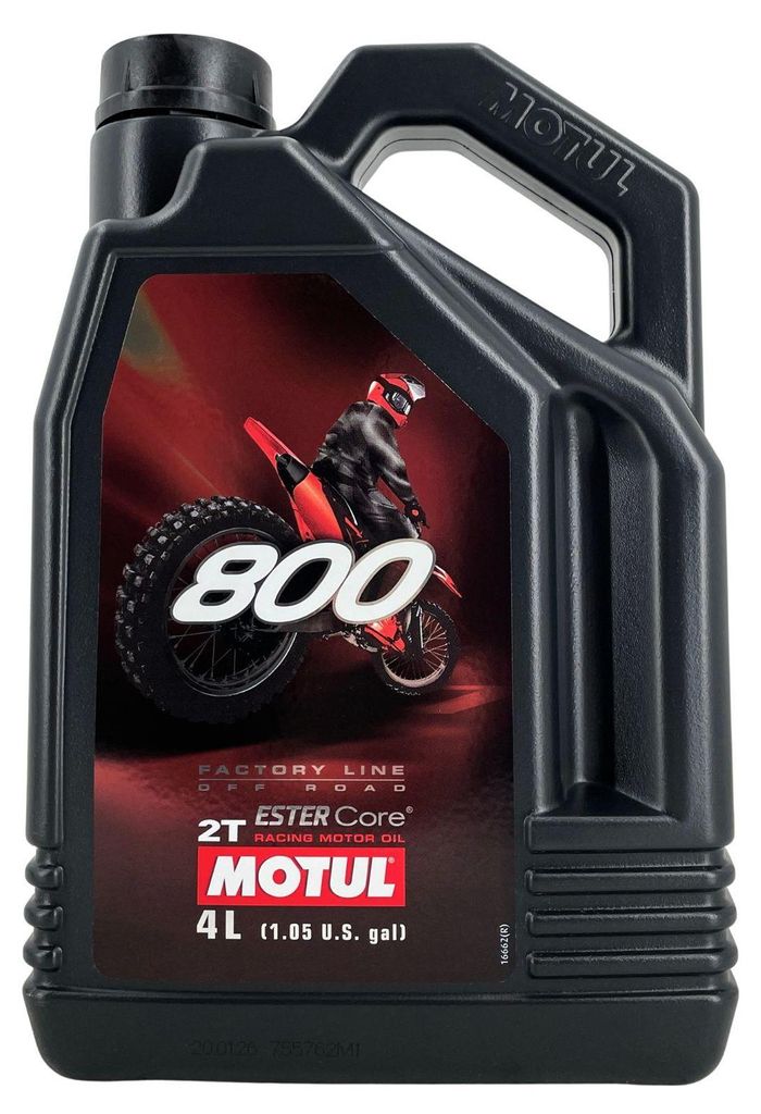 Motul 800 Factory Line Off Road 2T 4 Liter (110084) Produktbild 
