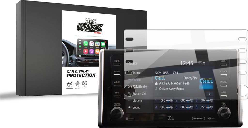 Keramische Autodisplayfolie für Toyota RAV4 (2019-2025), Grizz Protector