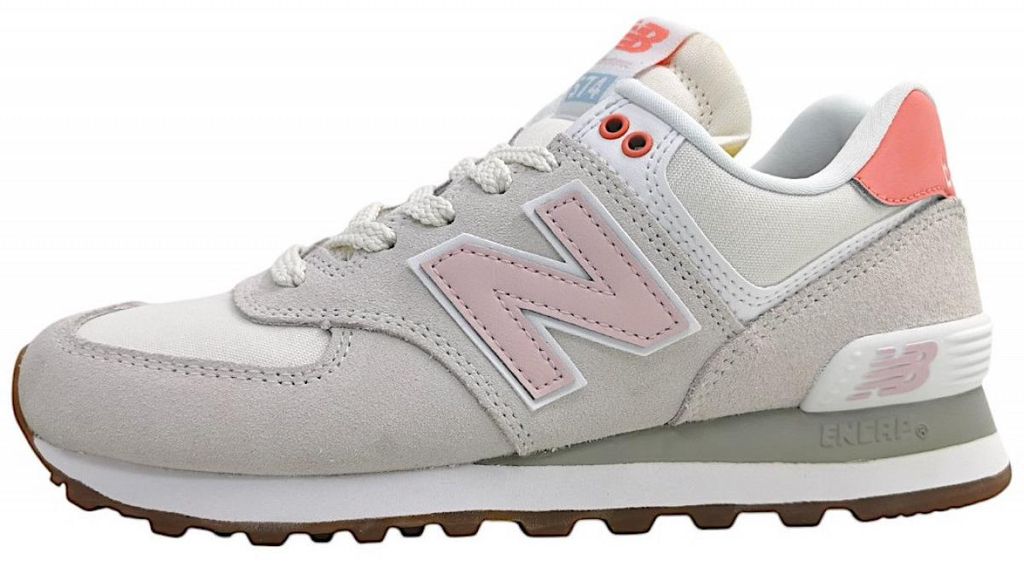 New Balance WL 574 Schnürer Weiß in Gr. 36