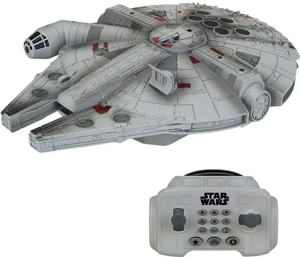 Vaisseau Spatial Télécommandé Star Wars Falcon Millenium RC Sonore - 2
