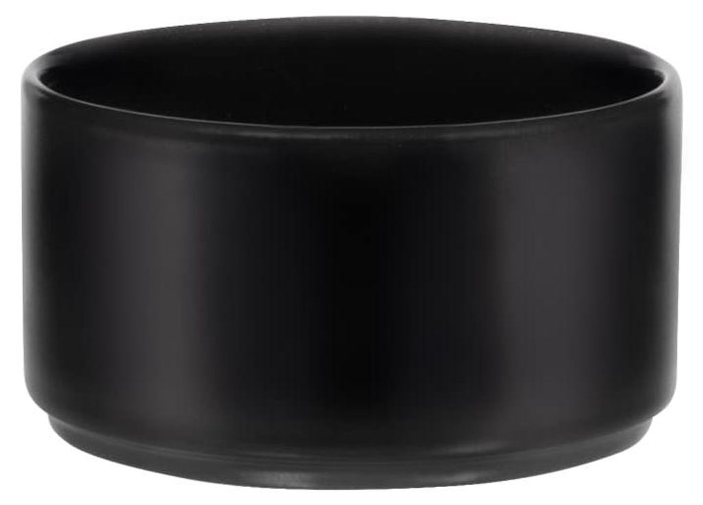 H&h 6er Set schwarze Norwegenbecher 12 cm
