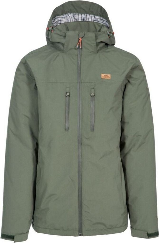 Trespass Herren Outdoorjacke Toffit mit Kapuze, wasserfest TP4757 (2XS) (Basilikum)