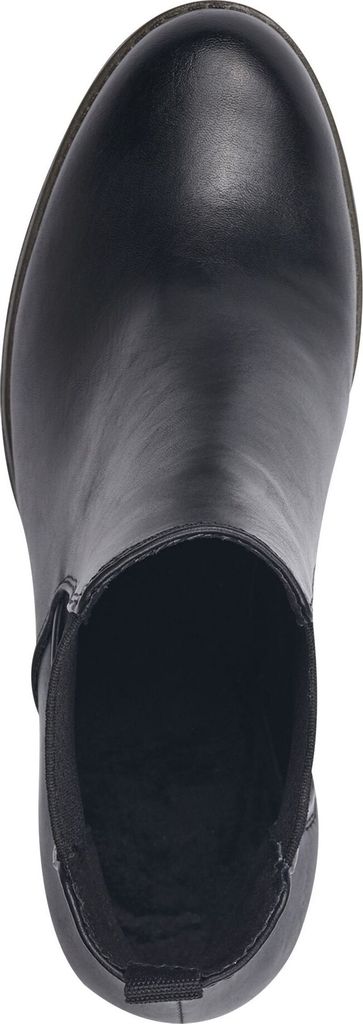 MARCO TOZZI Damen Stiefelette Chelsea Boot Stretch Plateau 2-25414-41, Größe:38 EU, Farbe:Schwarz