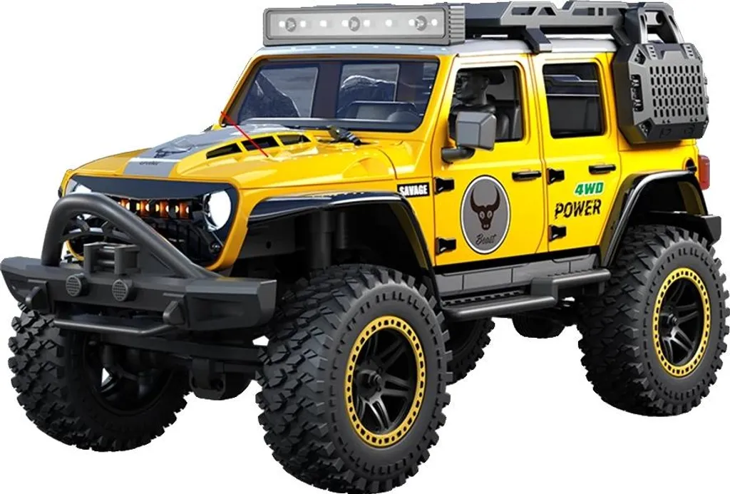 Voiture télécommandée robuste SG206MAX-YE-3B-CB pour terrains difficiles