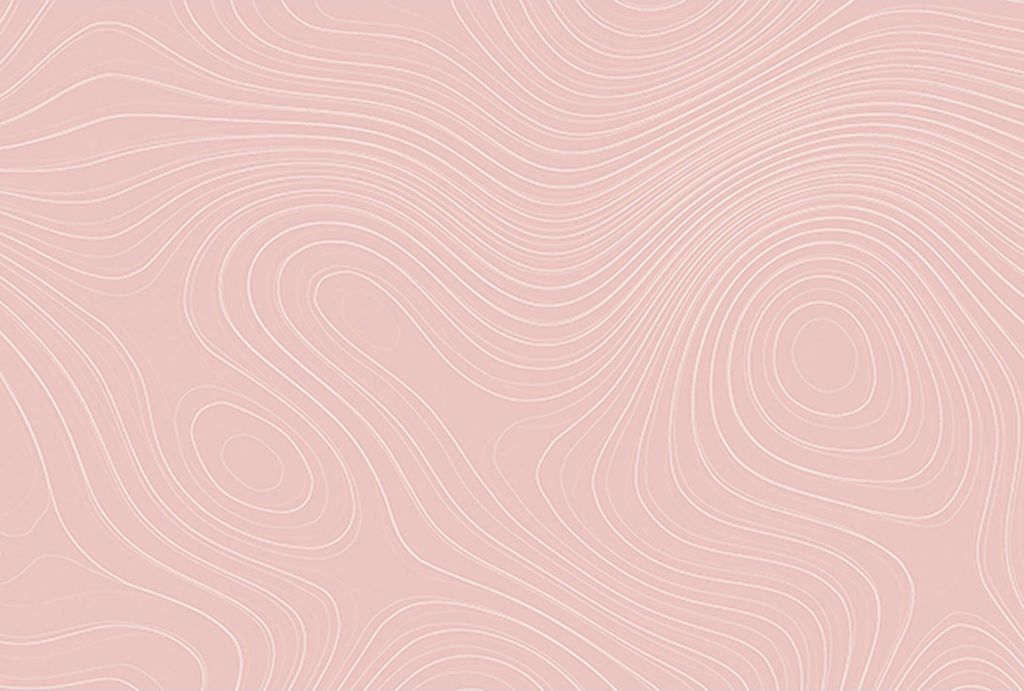 Tadessi Fototapete | Abstrakt | 4.00 m x 2.70 m | Rosa | Weiß | Wandbild | Digitaldruck