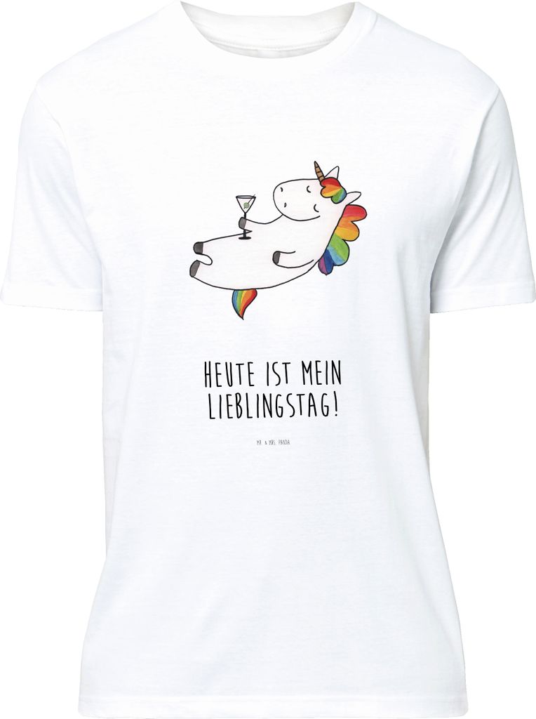 Mr. & Mrs. Panda T-Shirt Otter Seerose - Weiß - Geschenk, Lustiges, Lieblingstag, Seeotter, S, Wasser, Jersey-Shirt, Print-Shirt, Tshirt, Fluss