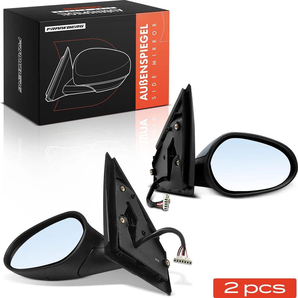 Paire de rétroviseurs Frankberg pour Lancia Ypsilon 843 1.2L 1.4L Gauche Droit