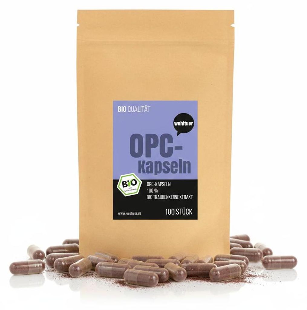 Wohltuer OPC Traubenkernextrakt - 100 Kapseln