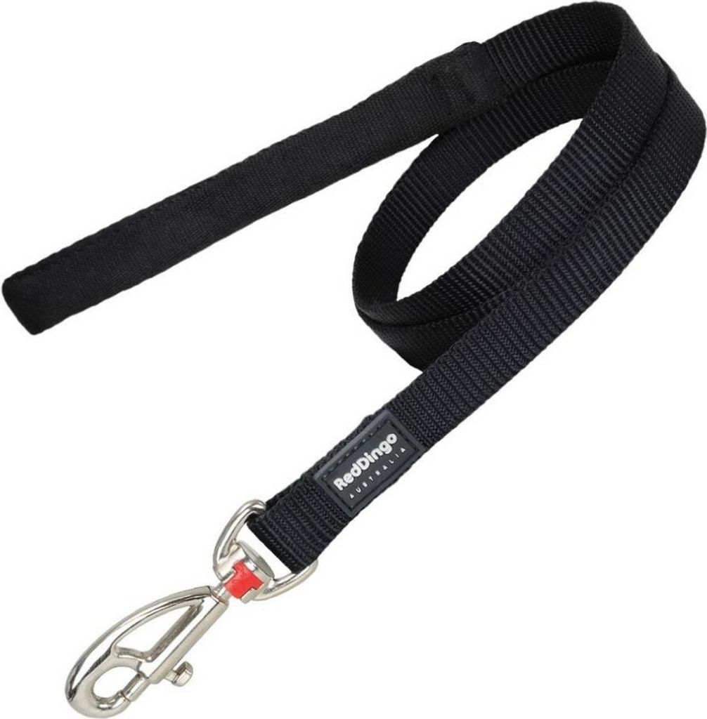 Hundeleine Red Dingo Schwarz (2 x 120 cm)