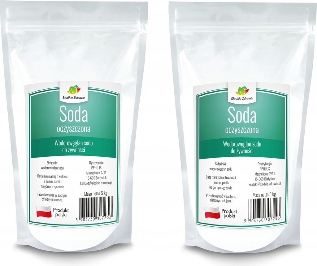 Natron Pulver Backpulver 2x5kg Soda Natriumbicarbonat Produktbild 