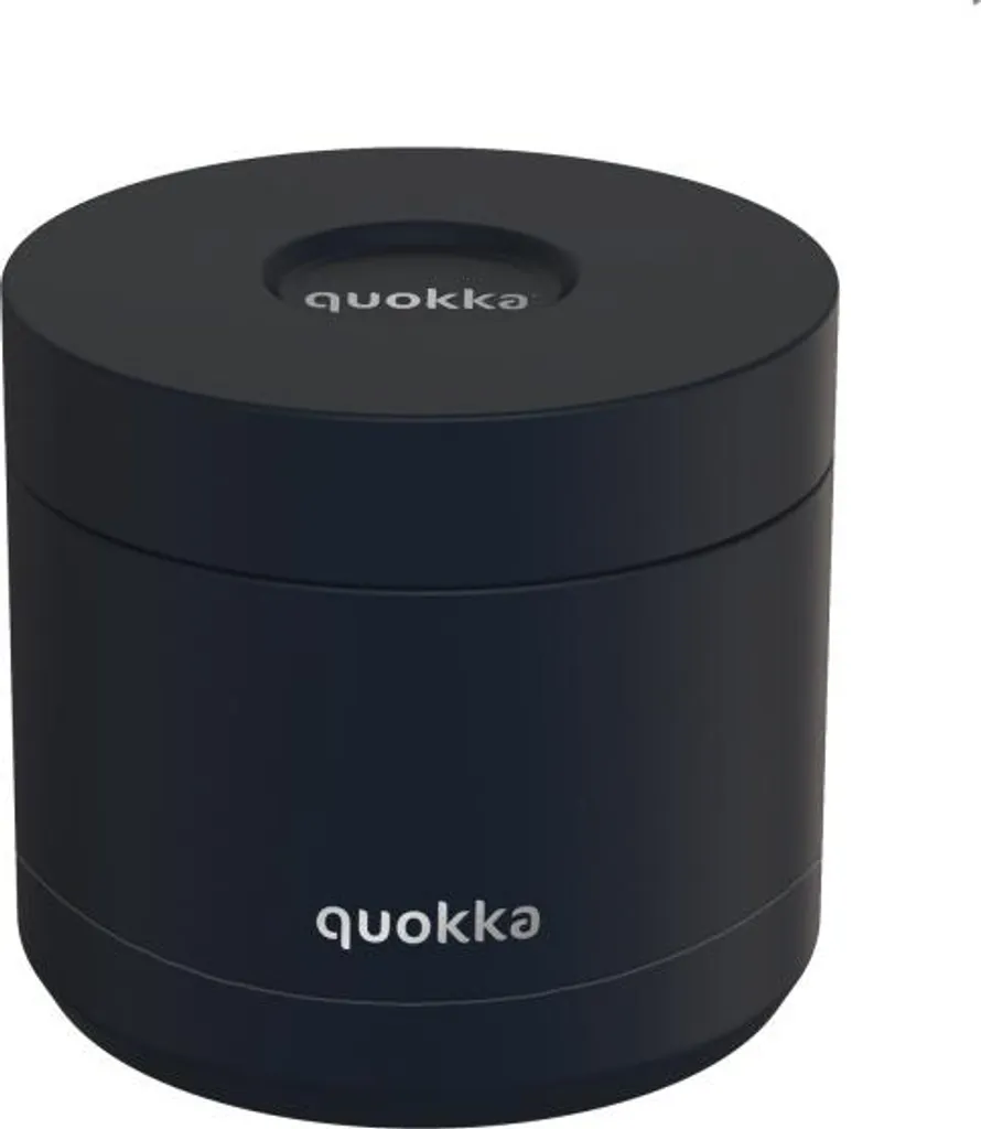 Quokka Whim 600ml Nero: Contenitore Termico Design per Ufficio 40114