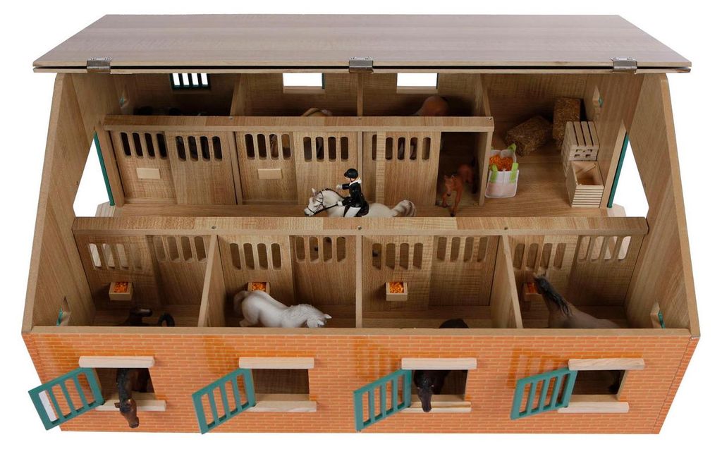 Van Manen Pferdestall mit 7 Boxen  72,5x60x37,5 cm passend Produktbild 