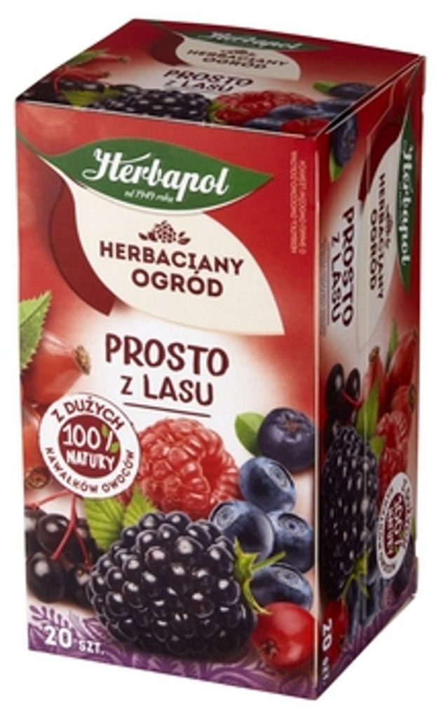 Herbapol Waldfrucht Tee 20 Teebeutel - Früchtetee mit Produktbild 