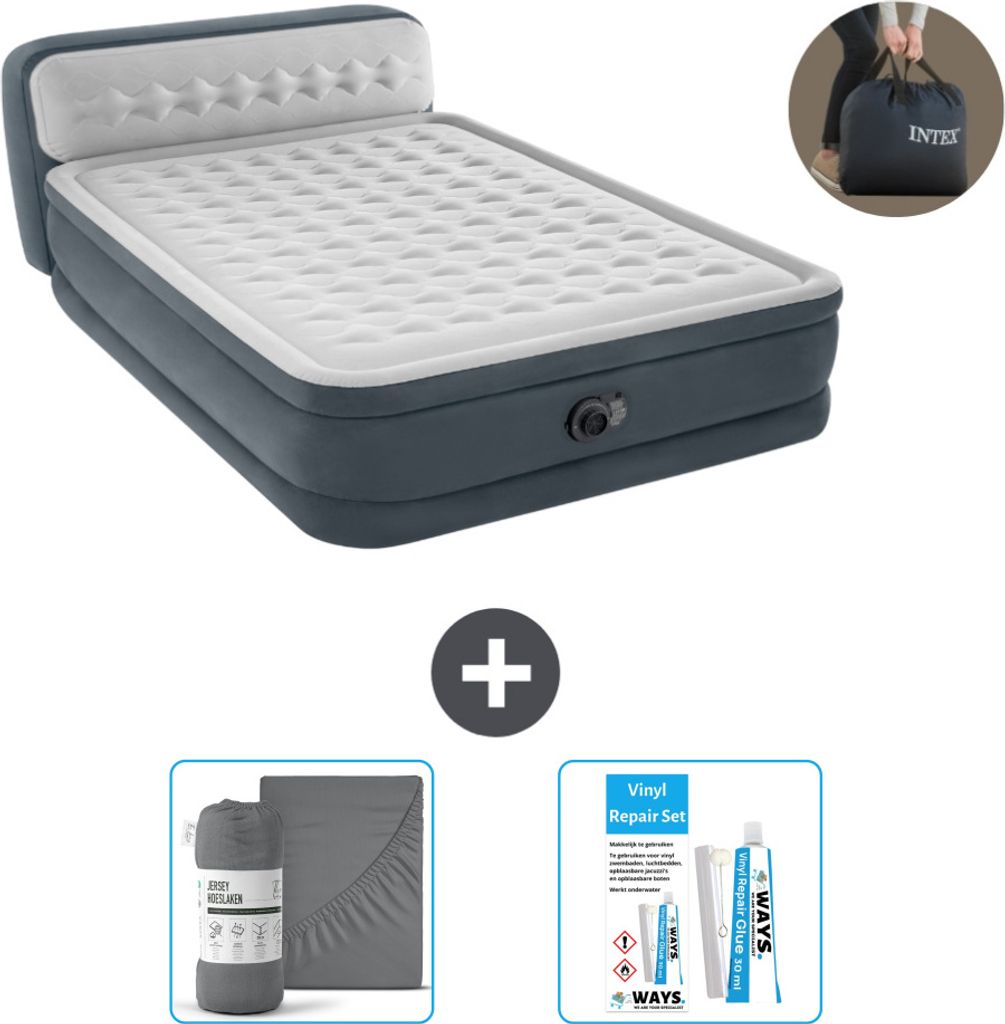 Vzduchová postel Intex - pro 2 osoby - 152 x 236 x 86 cm - Obrázek produktu 