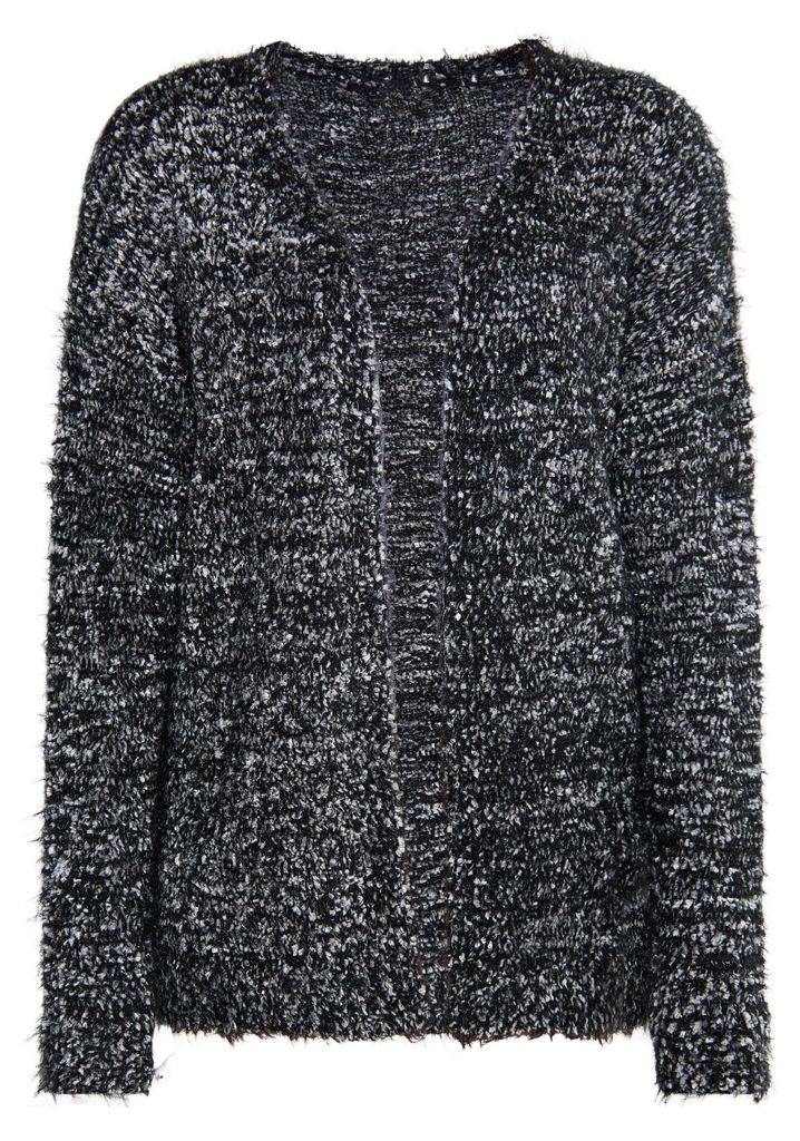 ALBEE damen strick-cardigan - schwarz, XL/XXL