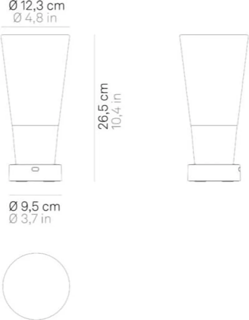 Luminaire de Table Design pour Centre de Table et Compositions Florales - 2