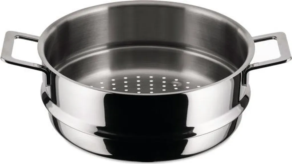 Alessi AJM307 Vaporiera per Pasta e Verdure - Design Italiano