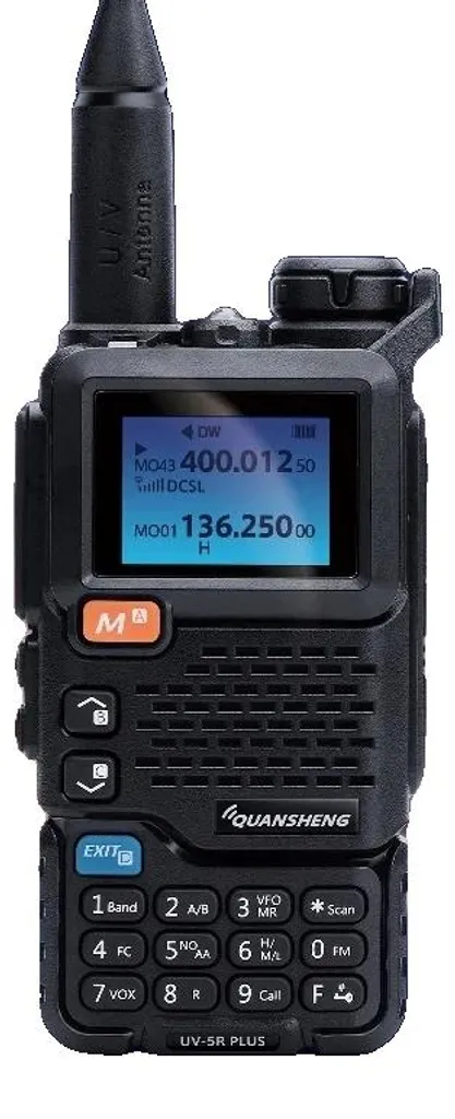 Talkie-walkie 5W anti-interférence 200 canaux 1600mAh longue autonomie