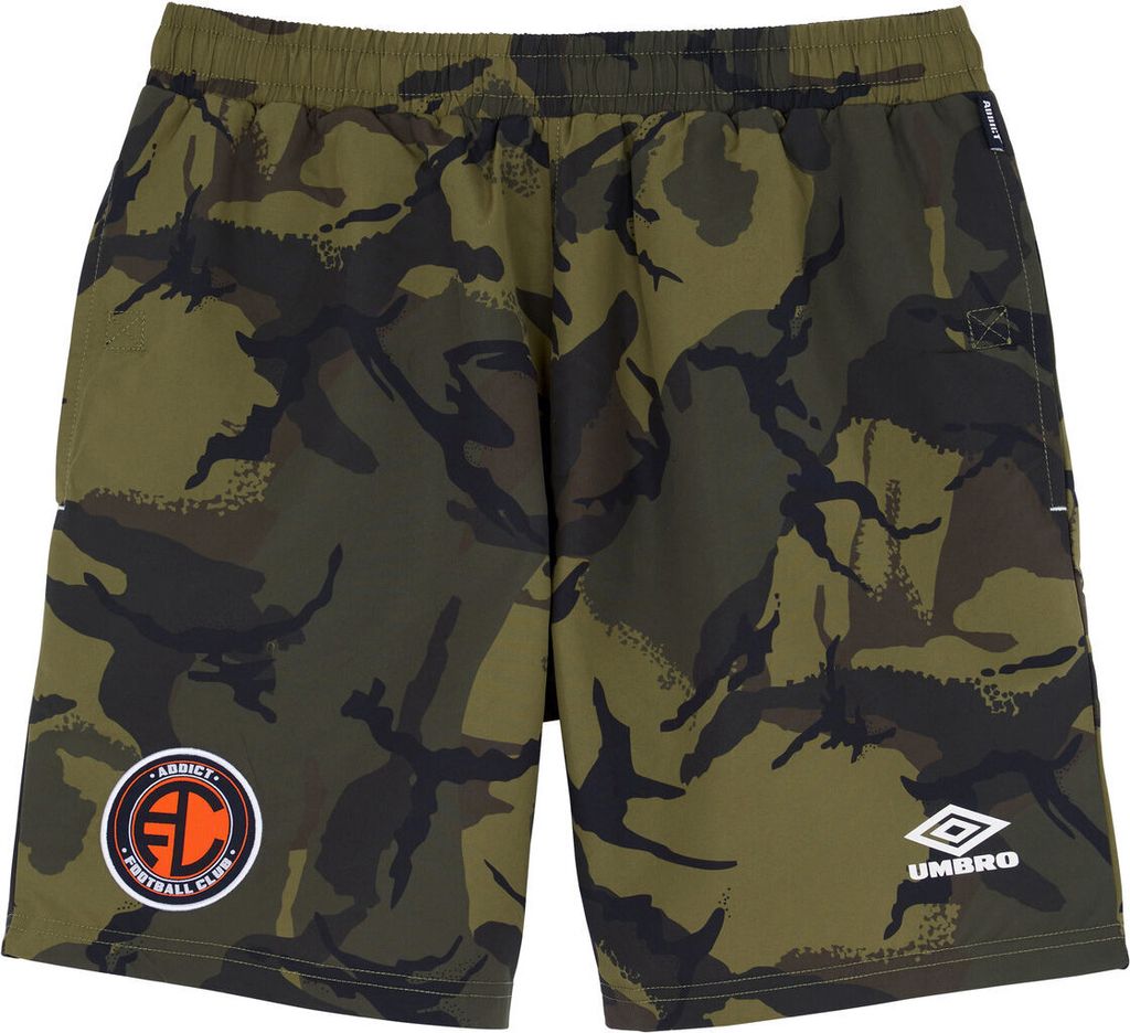 Umbro - Badeshorts für Herren UO968 (XS) (Terrain grün)