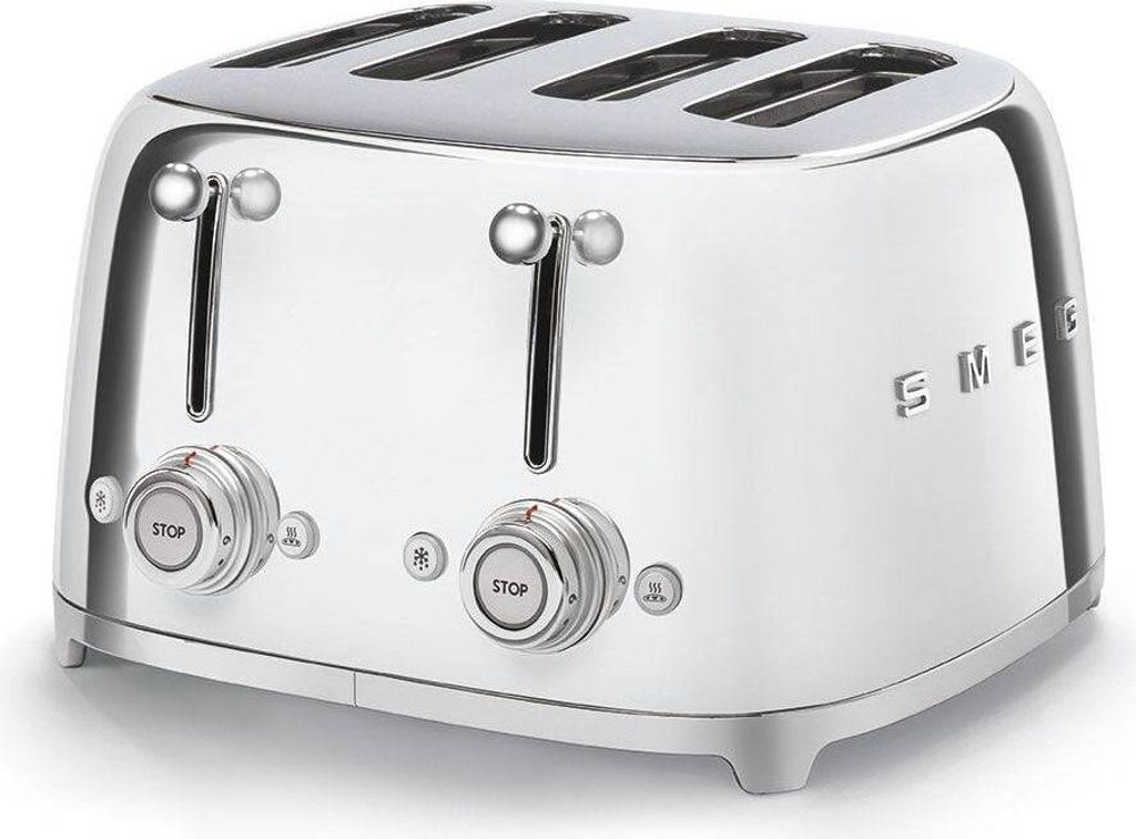 Smeg 50s Style Tsf03 Toaster 4 Schlitze  One Size / EU Plug Produktbild 