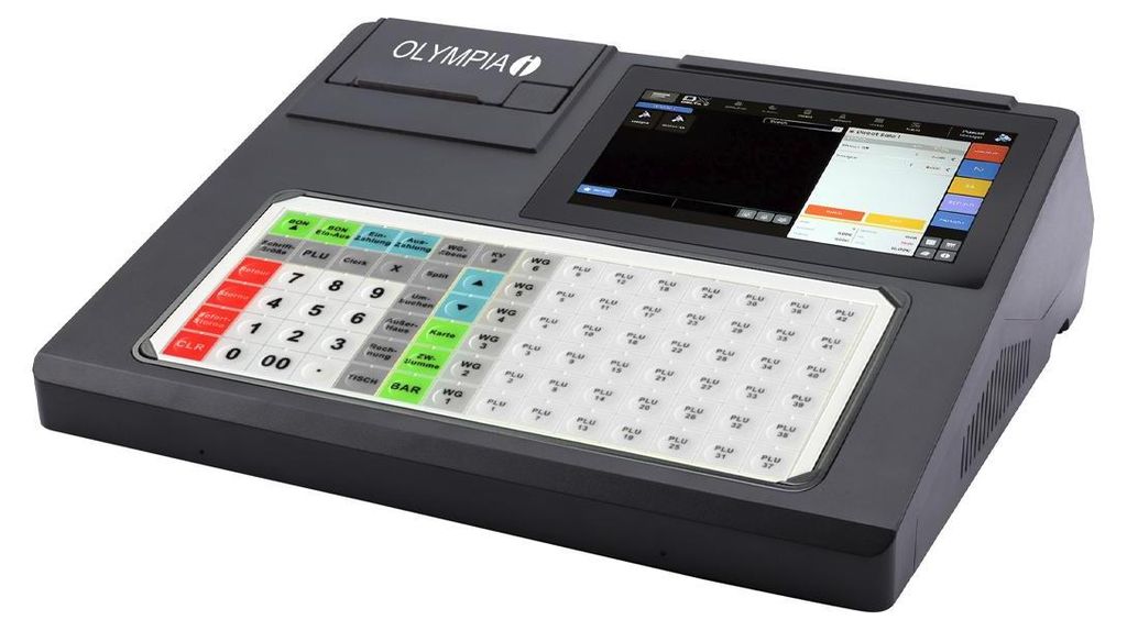 Kasa fiskalna OLYMPIA K200 Plus (bez licencji TSE) czarna Zdjęcie produktu 