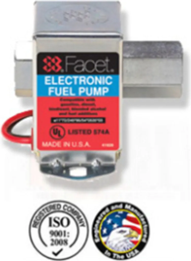 Pompe électrique à carburant 24V pour engins de chantier Facet