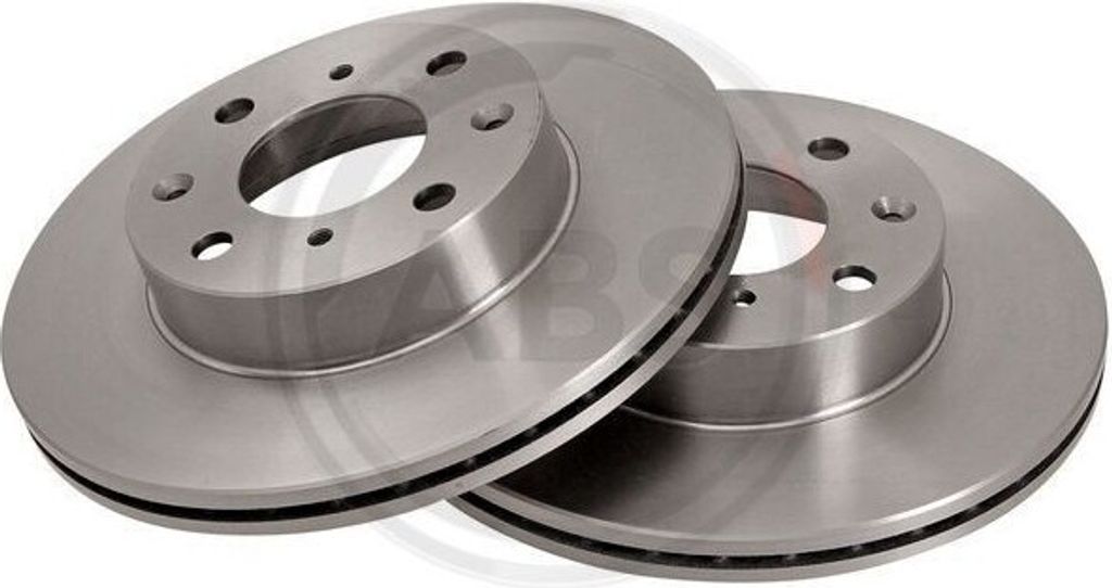 2x A.B.S. Bremsscheibe 15650 für HONDA PRELUDE III (BA) ACCORD III Aerodeck (CA)