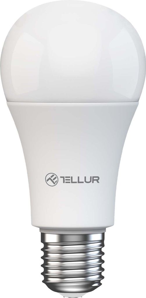 Tellur WiFi Smart Bulb E27, 9W, white/wa, 9 W, E27, Kaltweiße, Tageslicht, Warmweiß
