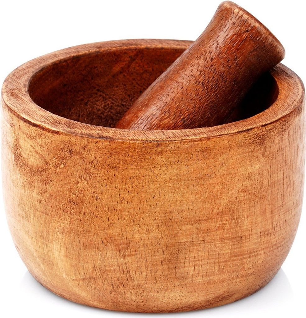 Mortaio per spezie - 10x6,5 cm - Resistente all'umidità - Immagine del prodotto 