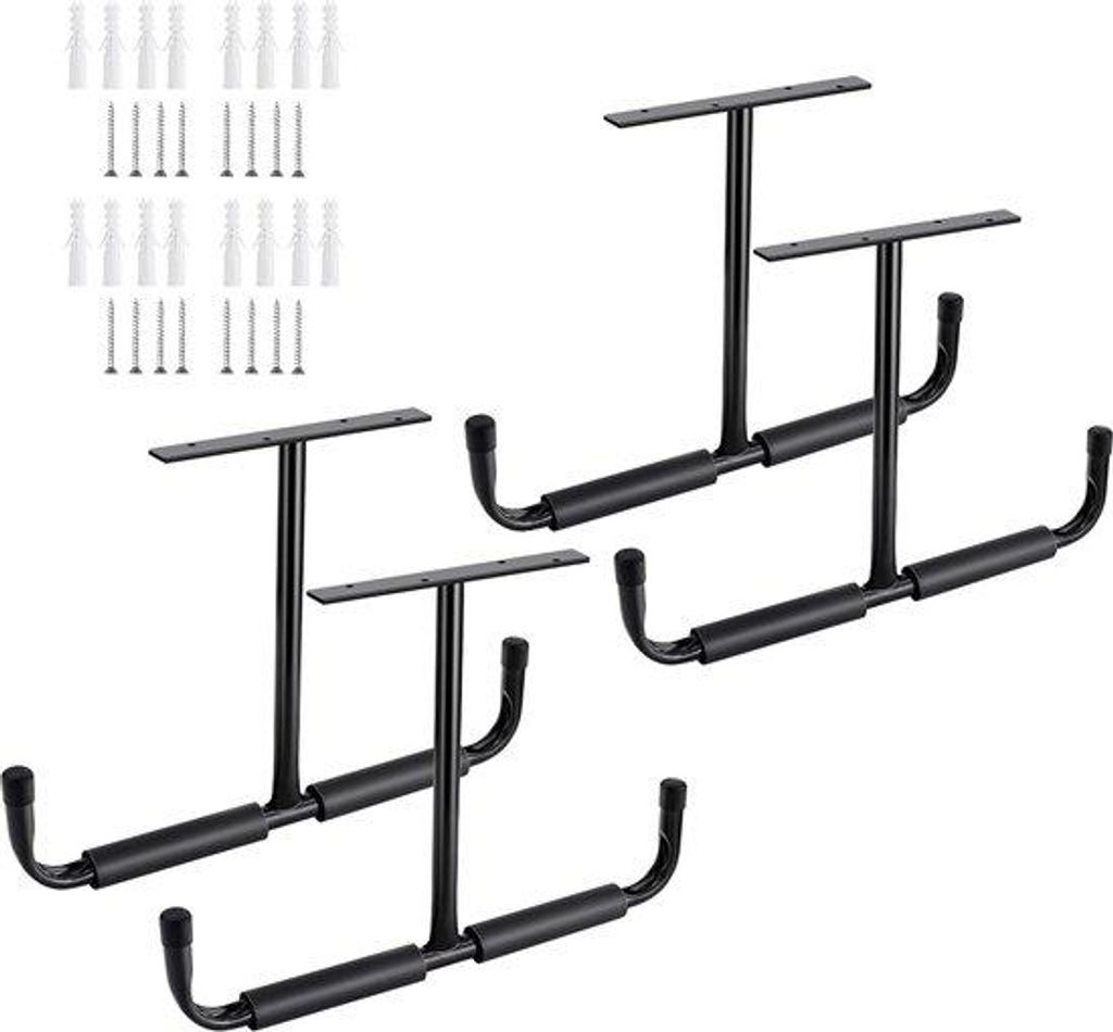 Garage-Plattenhalter für das Dach – Metall-Wandhalter – Stabile, multifunktionelle Halter für Lader, Fahrrad, Holz, Werkzeug und andere groß...