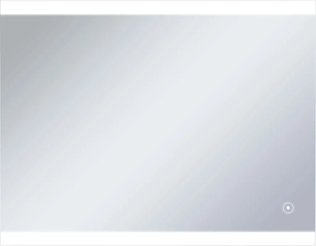 Specchio Bagno LED Smart 80x60: Tecnologia Touch e Alta Luminosità - 1