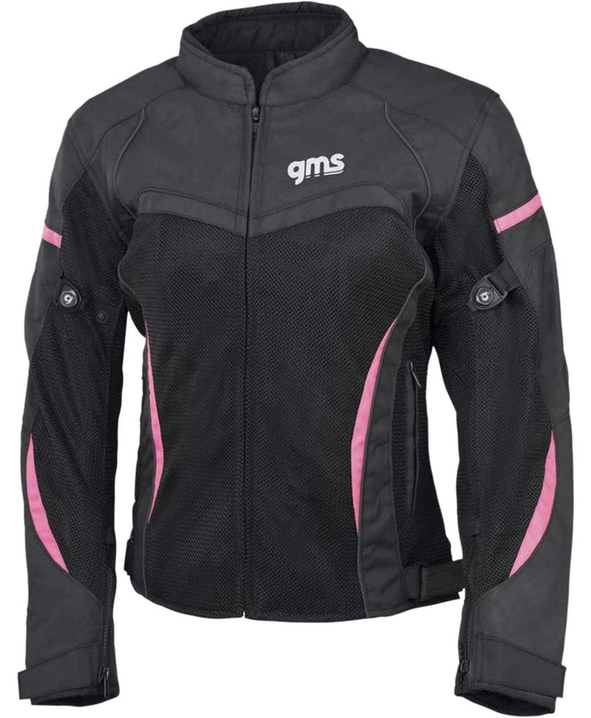 GMS Tara Mesh Damen Motorrad Textiljacke, schwarz/pink, XL Produktbild 