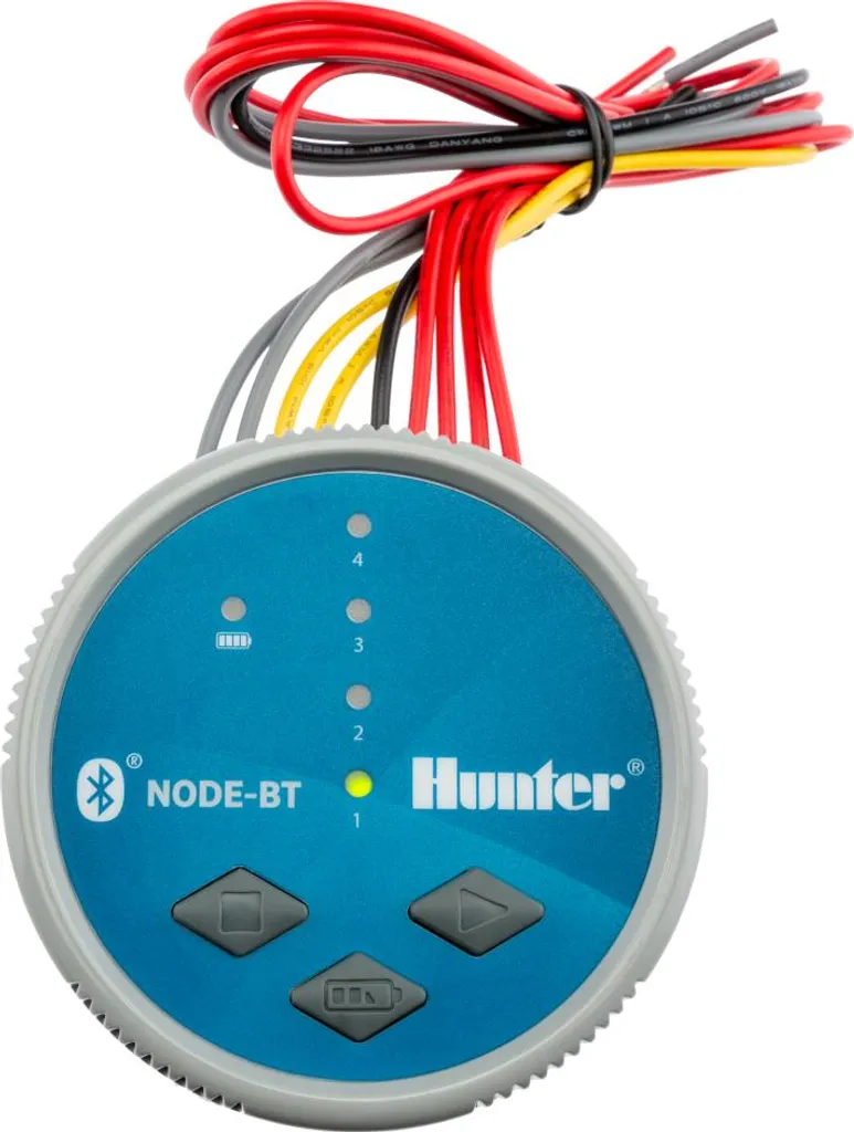 Programmateur d'arrosage Bluetooth 4 voies Hunter NODE-BT étanche