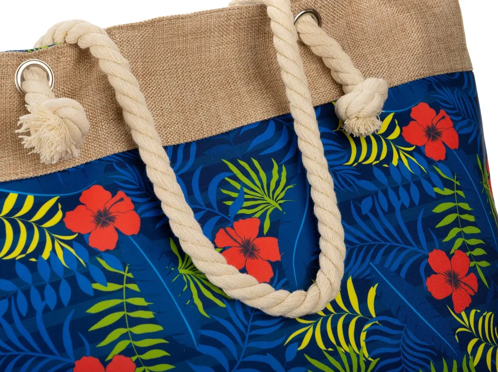 Sac printemps/été 2019-05 : cabas paille légère, ne pèse rien et solide