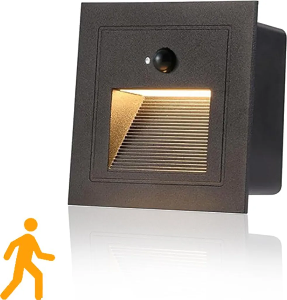 Offerta Luce Passo LED IP65 | Sensore Movimento Giardino e Scale