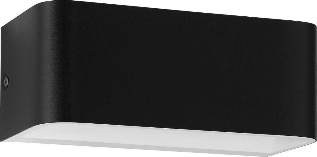 EGLO LED Wandleuchte Sania 4, Up und Down Leuchte, Wandlampe aus Aluminium in Schwarz und Weiß, Wandspot für Flur und Wohnzimmer, warmweiß, 20 x...