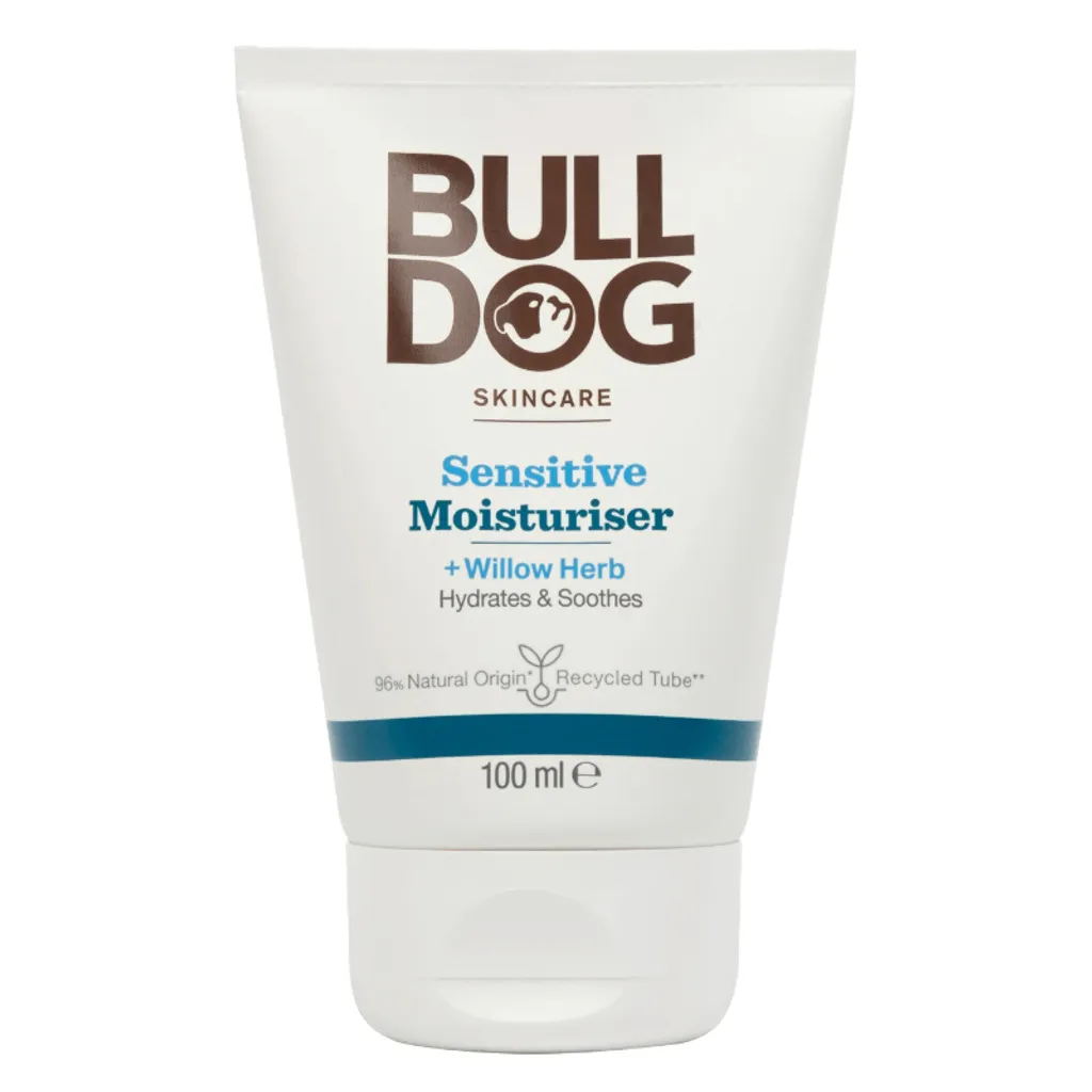 Soin Apaisant Bulldog Sensitive 100ml à l'Huile de Baobab et Avoine