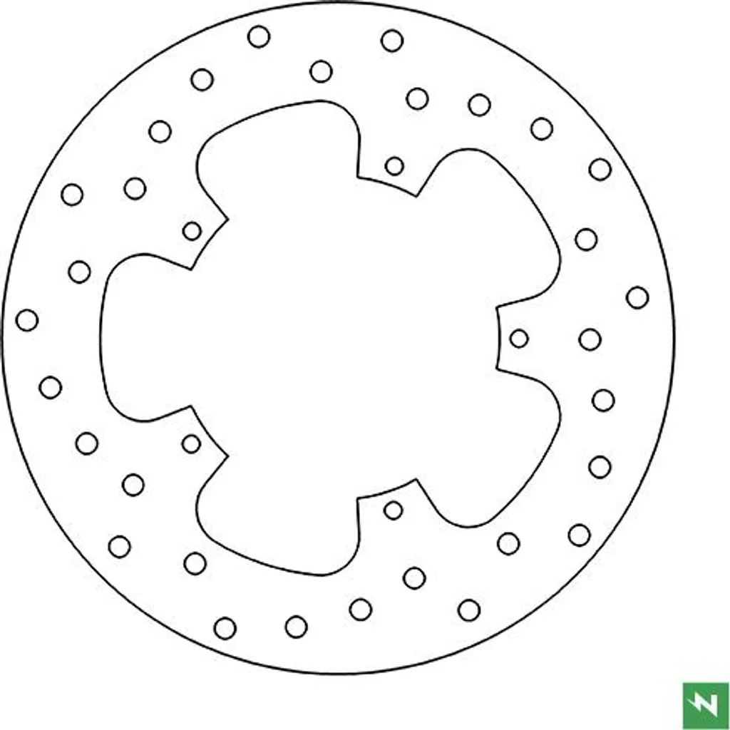 Disque de frein DF4056A 260mm : fini les vibrations au freinage moto