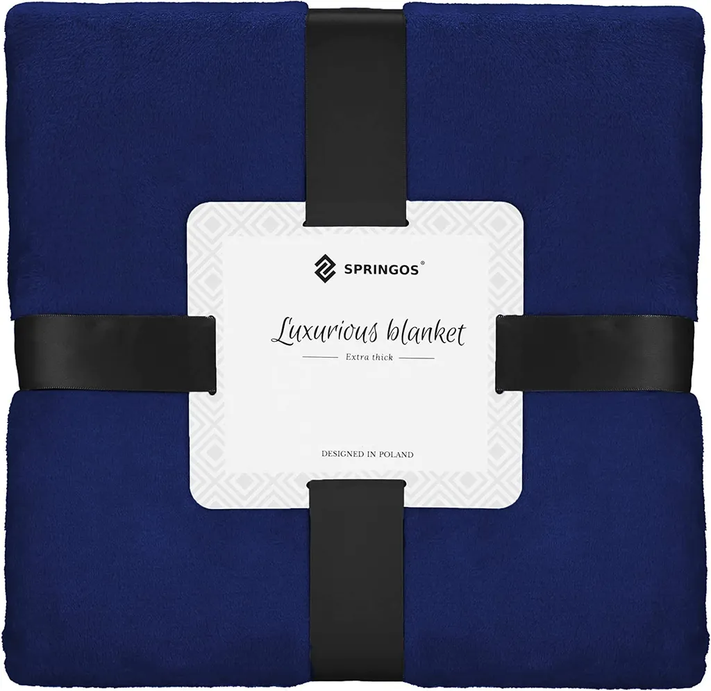 Plaid 200x220 cm Extra Soft | Coperta Letto e Divano Superficie Liscia