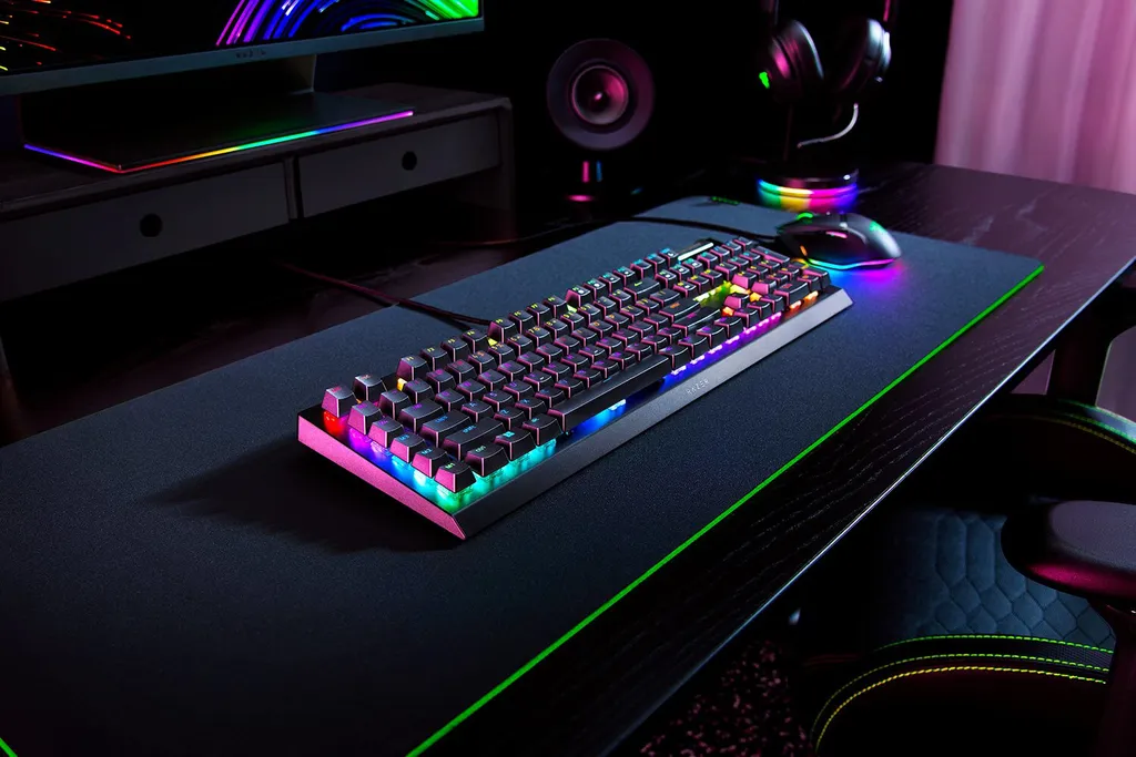 Clavier PC Razer BlackWidow V4 X pour Gaming Performance et Macros
