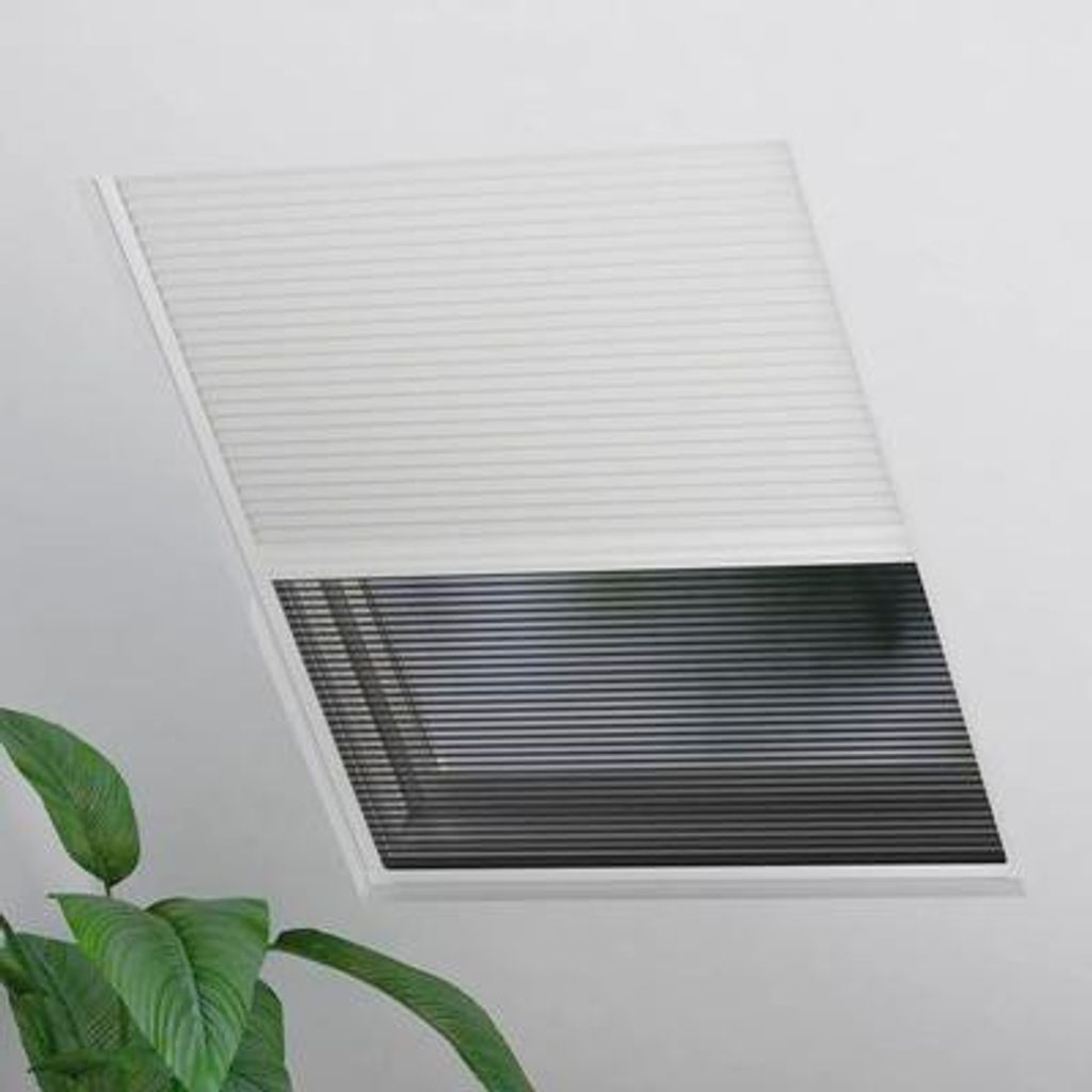 Plisé sieť proti hmyzu na strešné okno SOLUNA biela 80x120 Obrázok produktu 